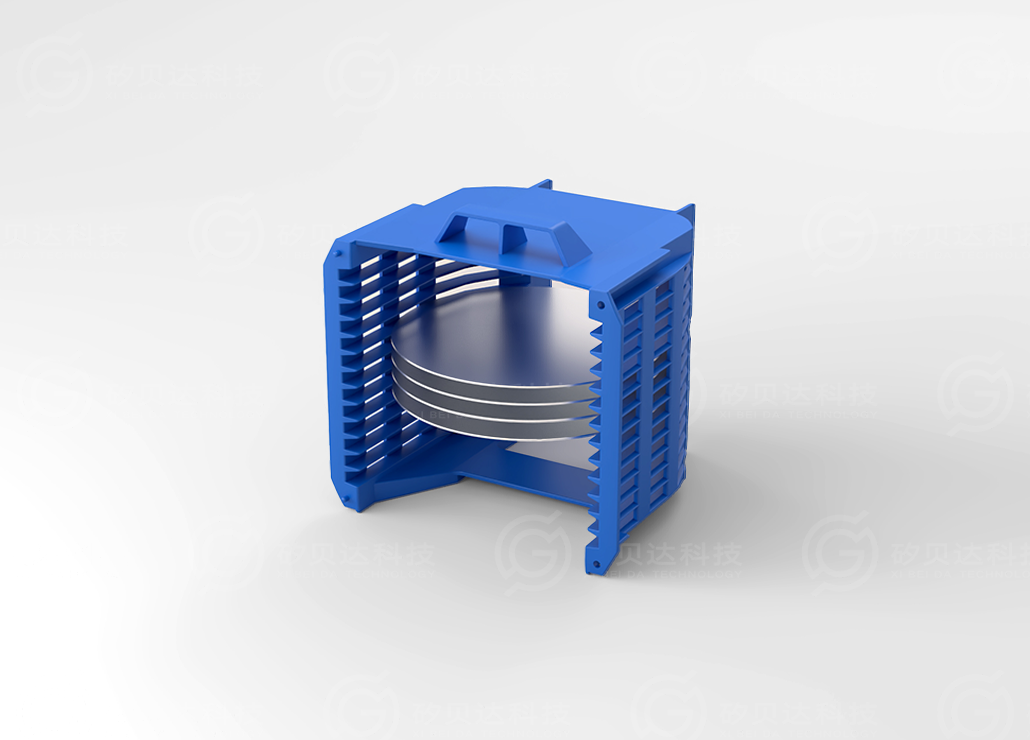 8英寸13槽-PP研磨清洗花篮